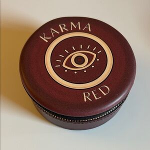 Karma Red Travel Jewelry Box